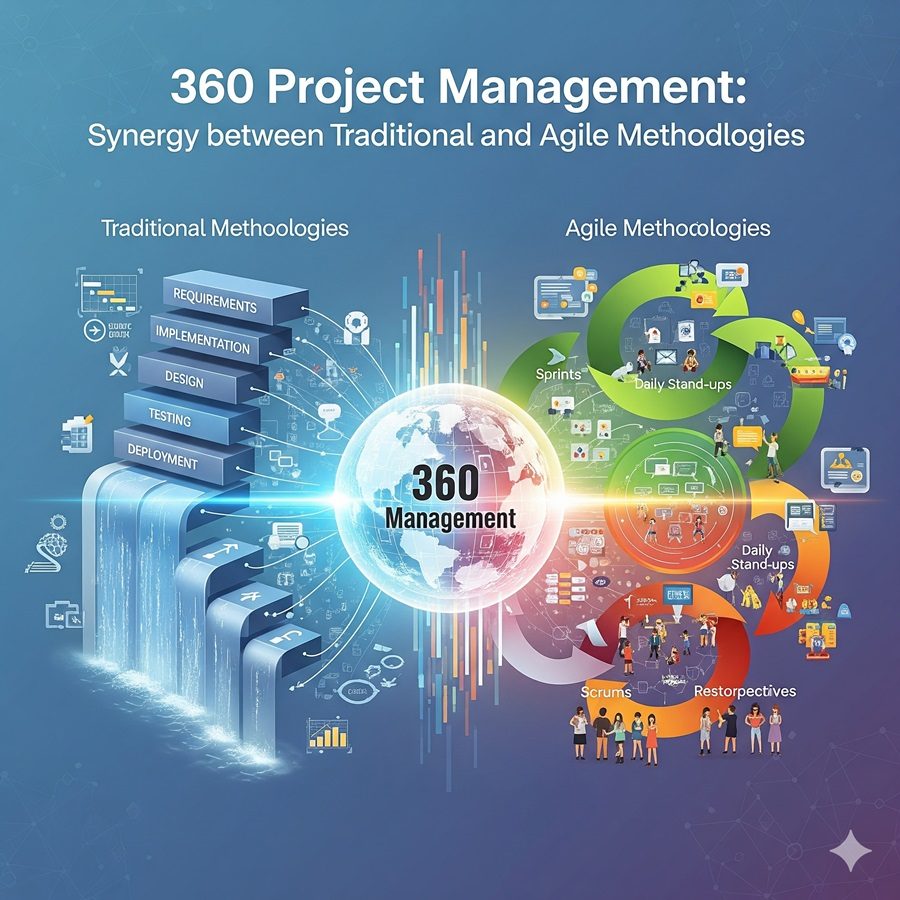 Gestión de Proyectos 360 Sinergia entre Metodologías Tradicionales y Ágiles